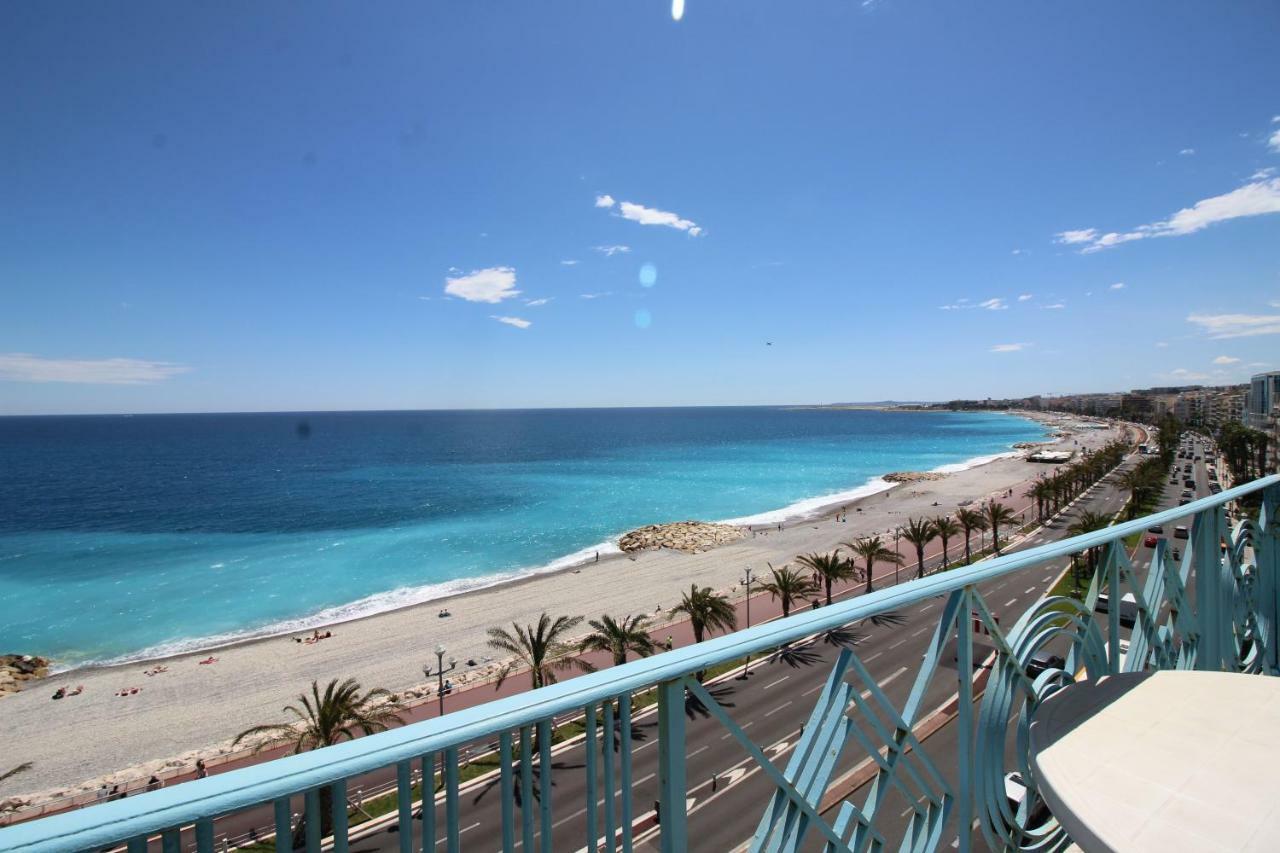 Nice Booking - Electra Vue Mer Balcon Dernier étage Exterior foto